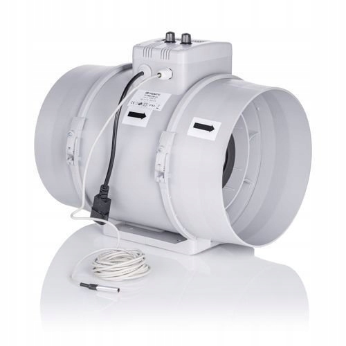 Wentylator Vents Ttun 250mm 1400m3/h temp i obroty
