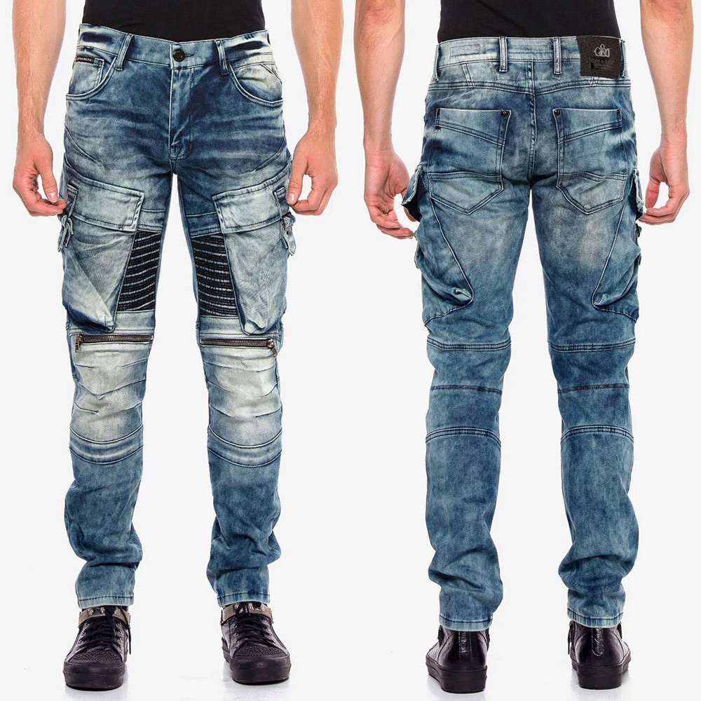 Cipo & Baxx kalhoty pánské CD523 L:34 jeans džíny 38 jeans
