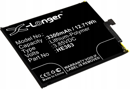 Bateria HE362 HE363 HE377 Do Nokia 8.1 TA-1119