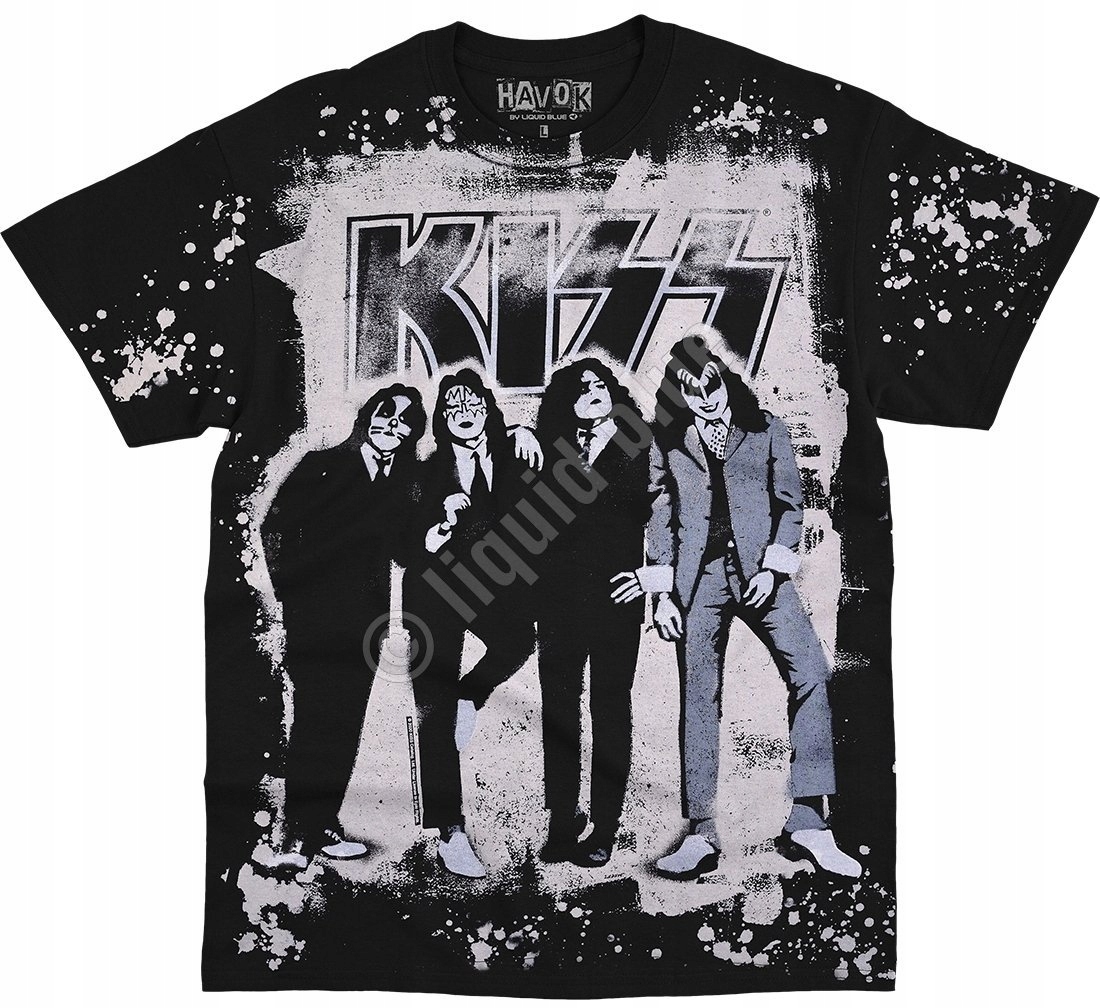 Kiss Dressed To Kill Havok Liquid Blue XL