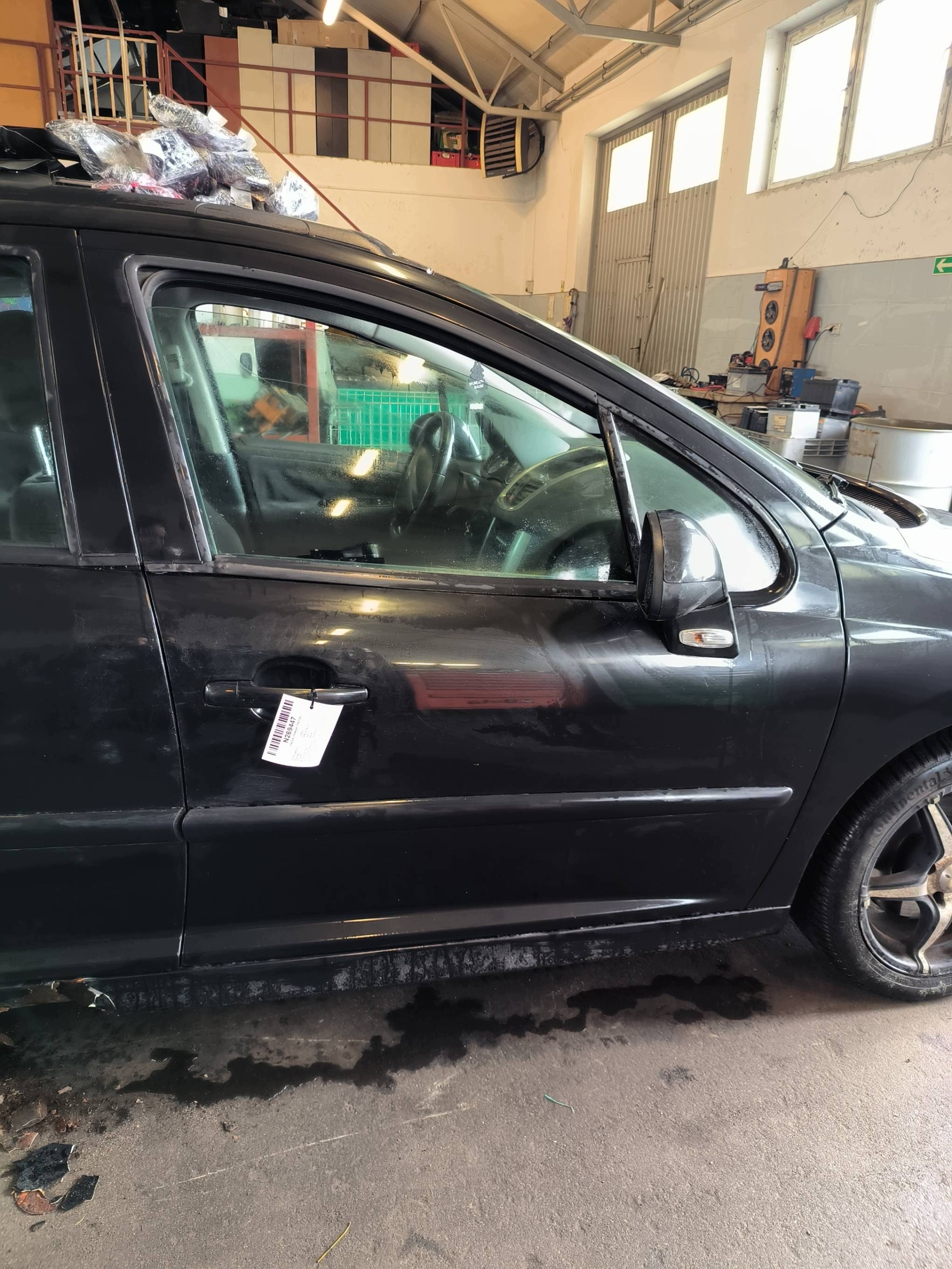 door right front EXL PEUGEOT 207