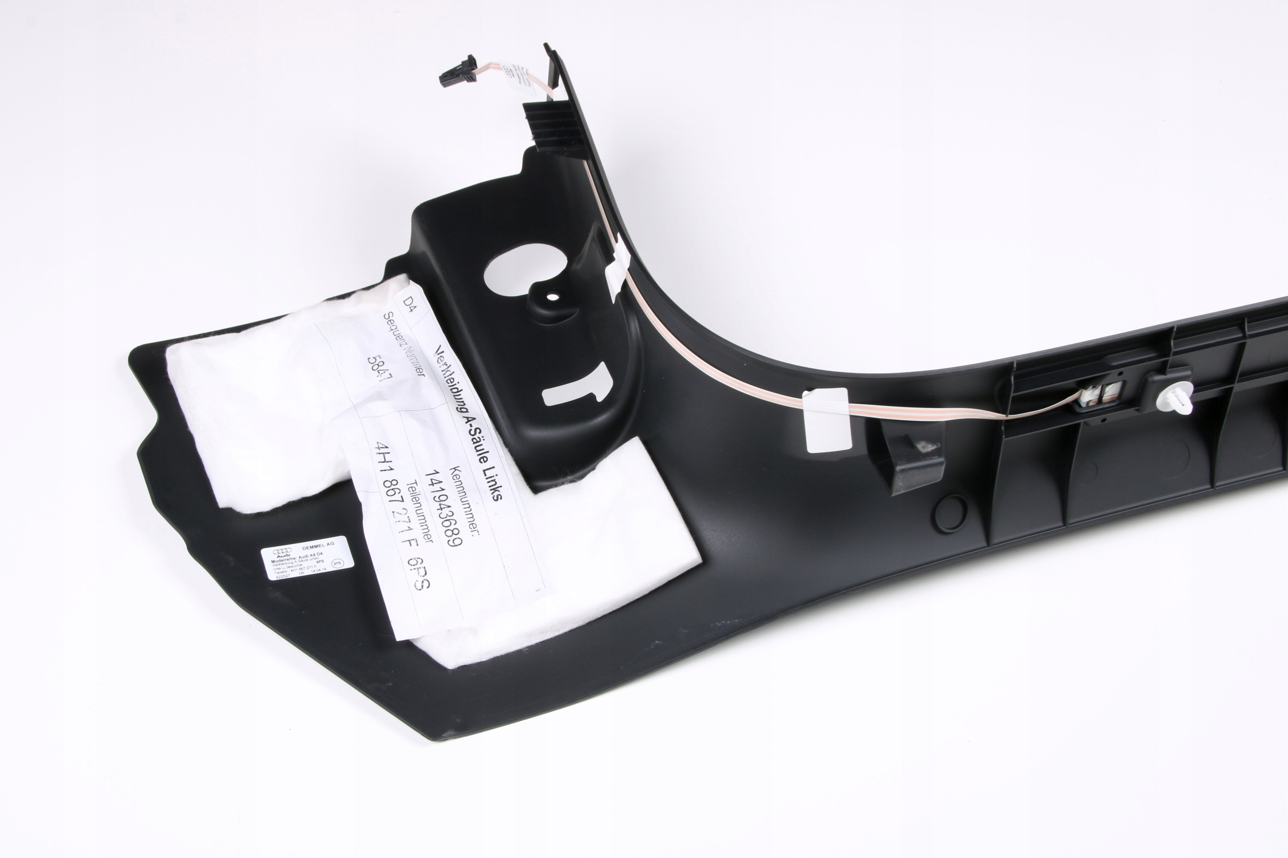AUDI A8 D4 4H moulding cap threshold left front 4H1867271F