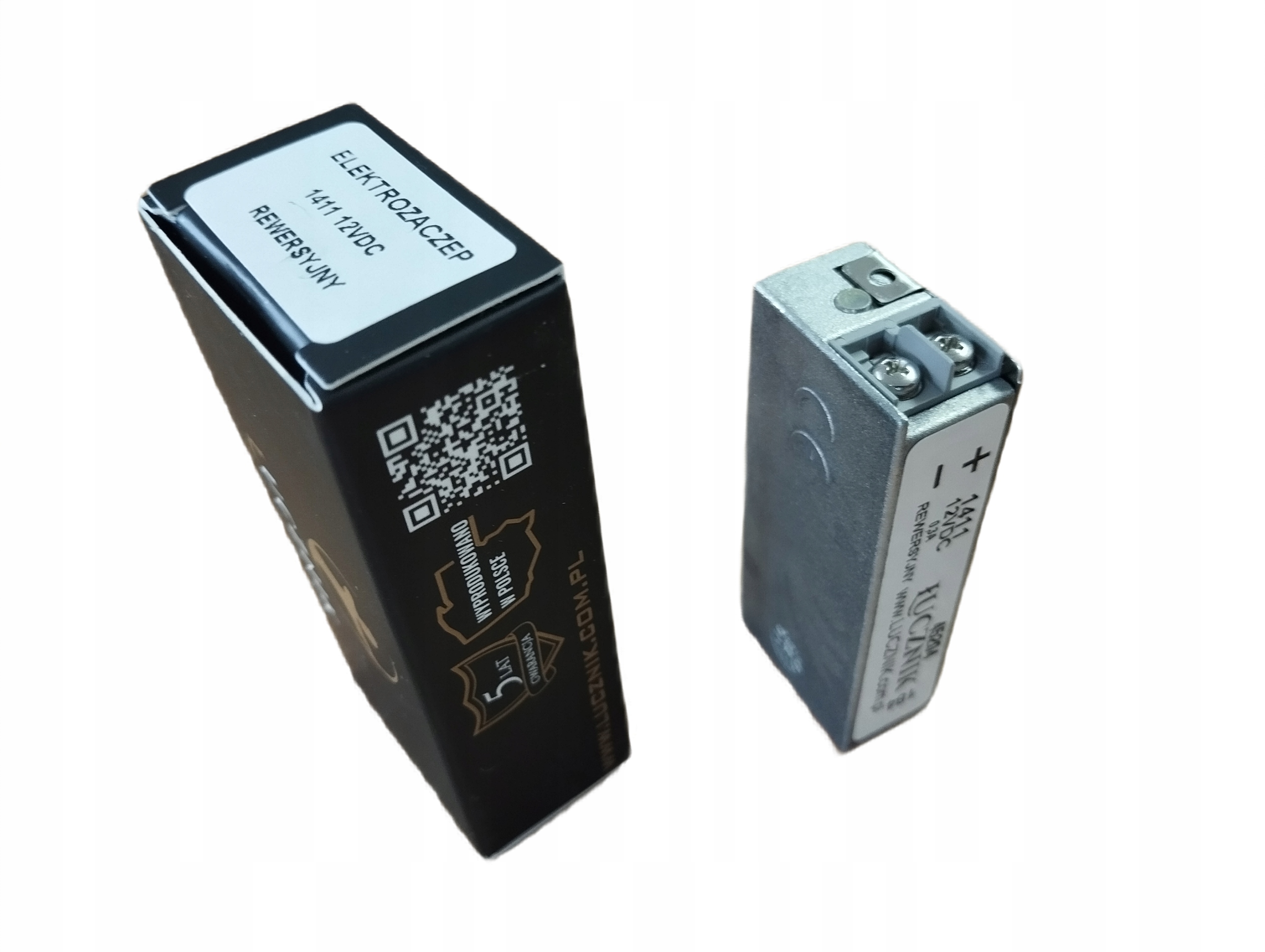 Elektrozaczep do furtki,drzwi 12V Rewersyjny,wąski