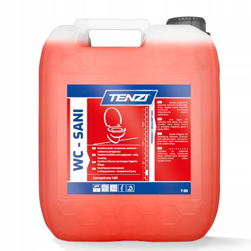 Levně Tenzi Wc-sani do koupelny sanitárních mušlí 10L