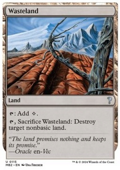 マジック：ザ・ギャザリング MTG Wasteland FOIL Wasteland - Magic: The Gathering karty, zasady i poradniki