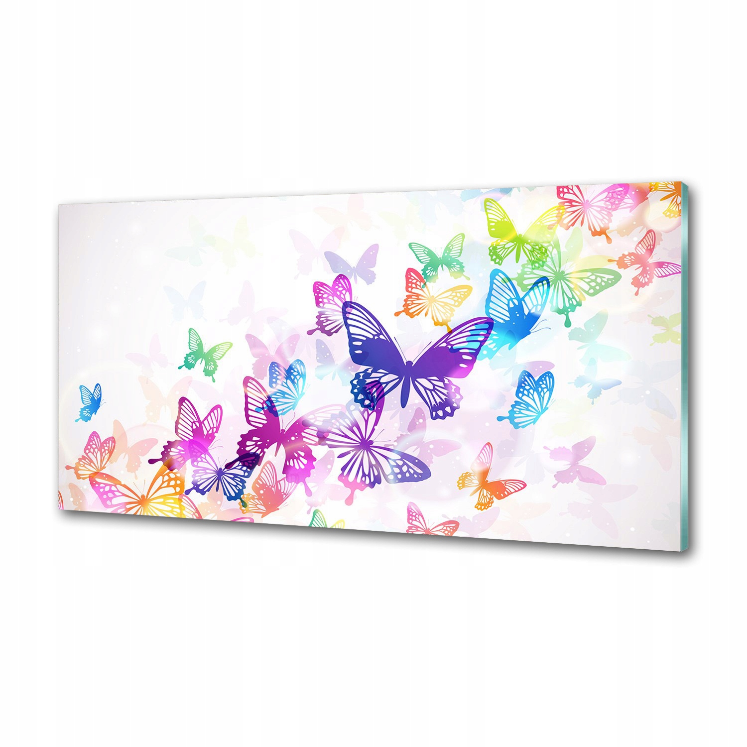 Panel do kuchyne Farebné motýle 120 x 60 cm Lepidlo