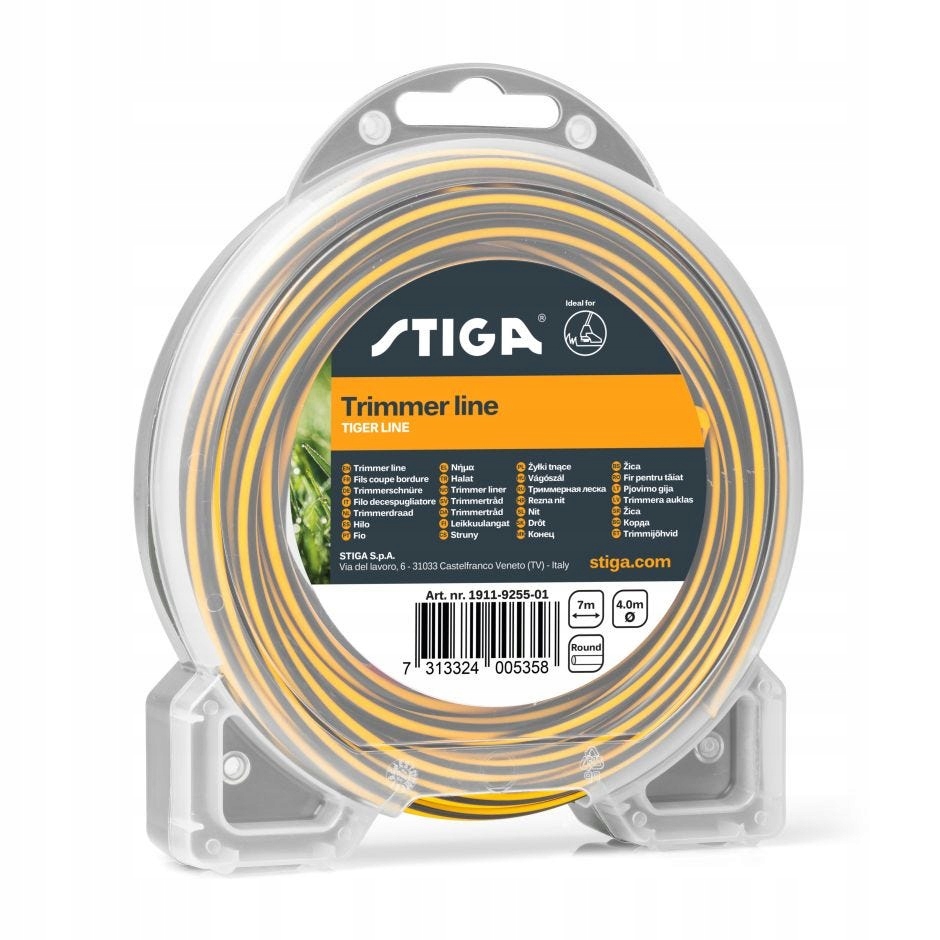 

Żyłka tnąca Stiga Tiger okrągła 4.0 mm x 7 m