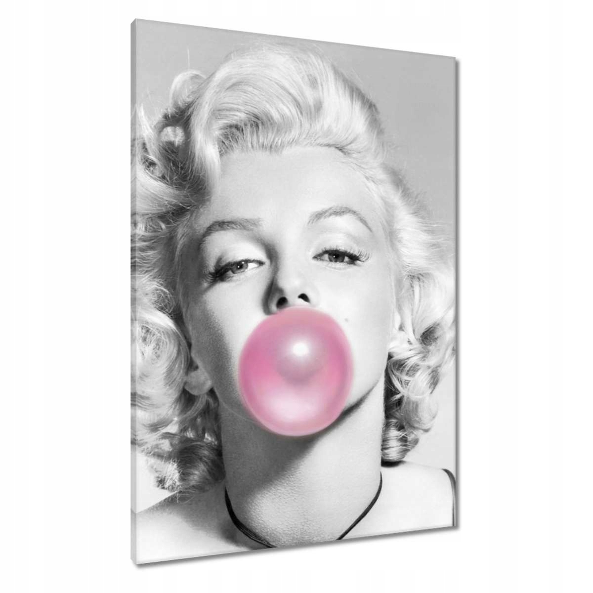 Obrazy 70x100 Marilyn Monroe s gumou