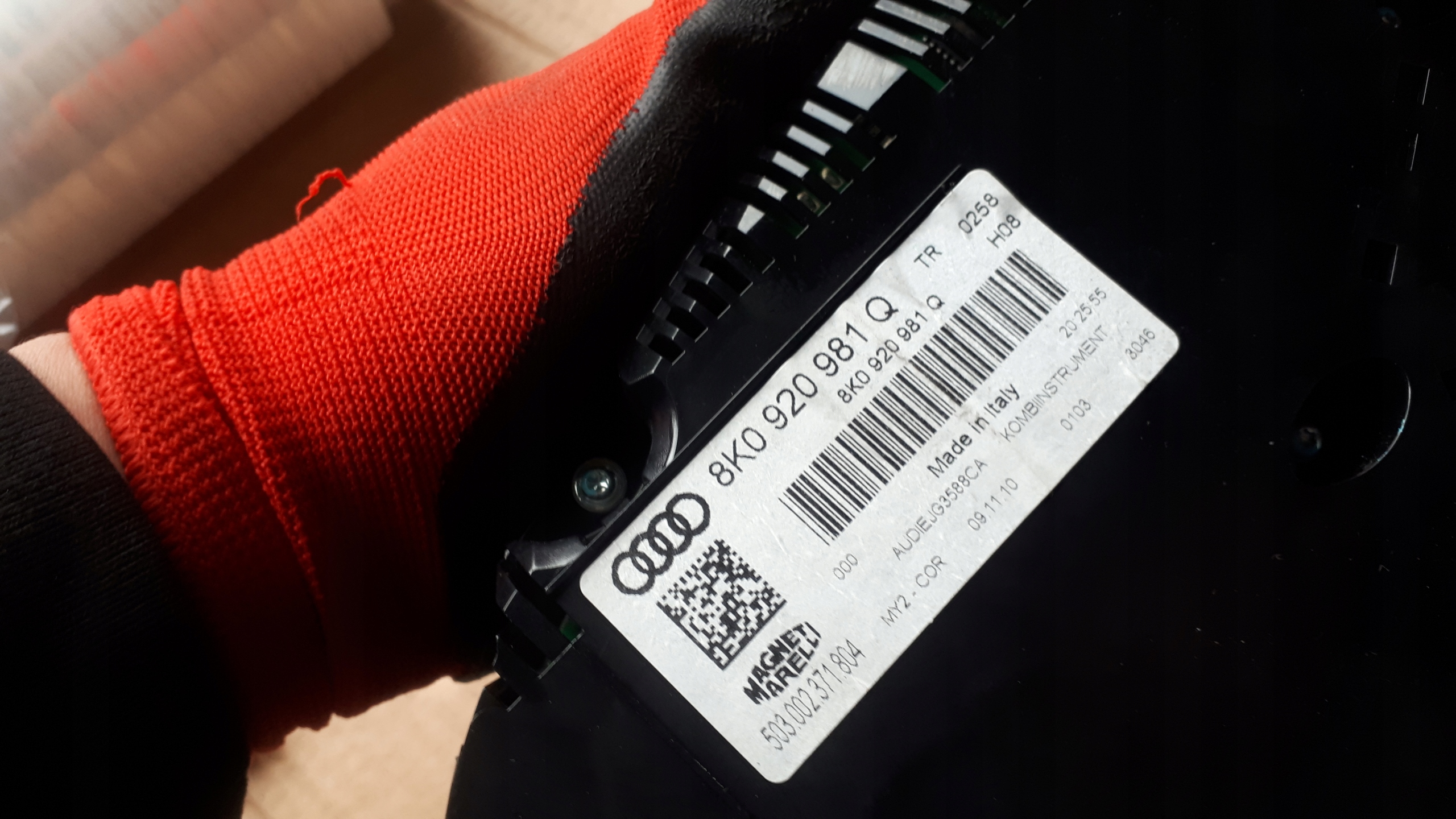 S4 B8 спидометр Fis 3.0 TFSI часы 8K0920981Q