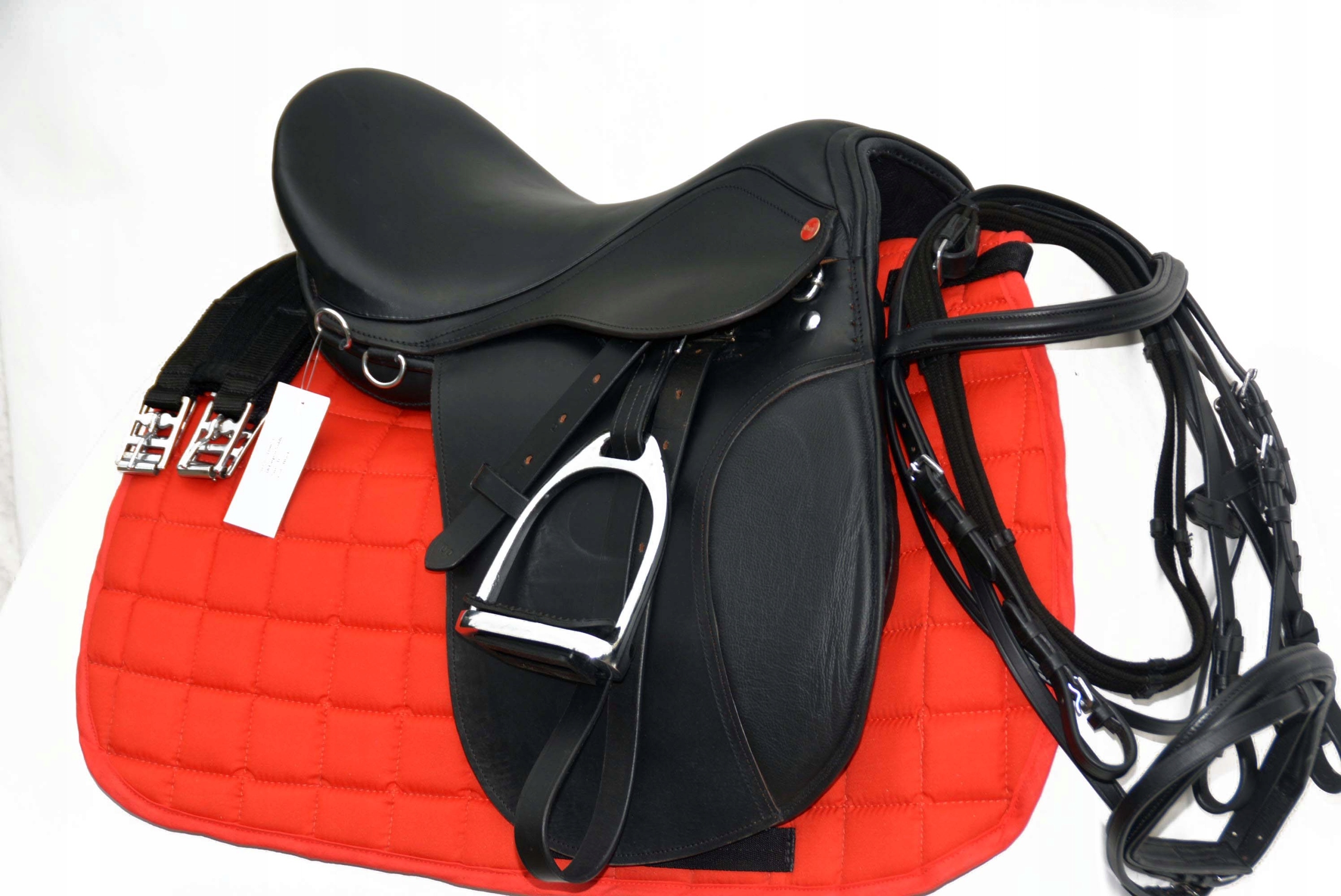 Siodło Wszechstronne 16 cala Ogłowie Wodze /pony