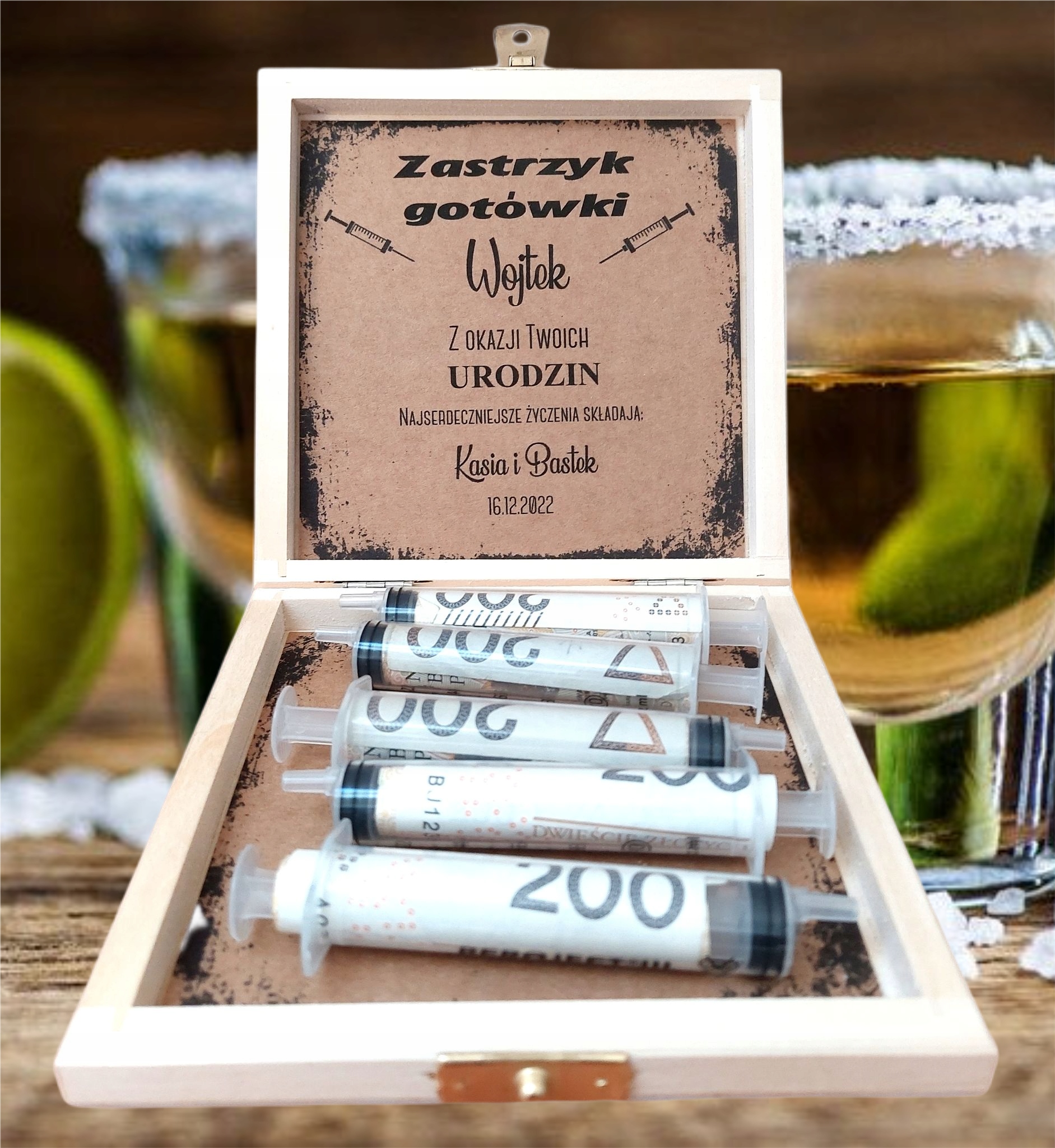 Zastrzyk gotówki ZMIANA KODU 40-tka...box WZORY Rodzaj inny