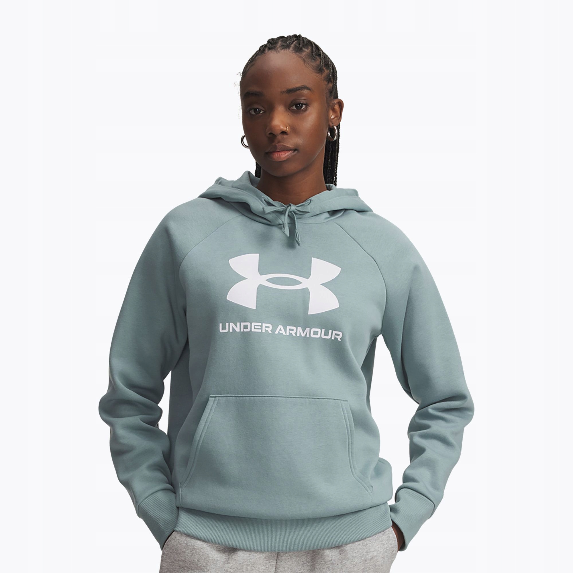 Bluza Damska Z Kapturem Sportowa Under Armour Rival Fleece Big Logo Hdy S