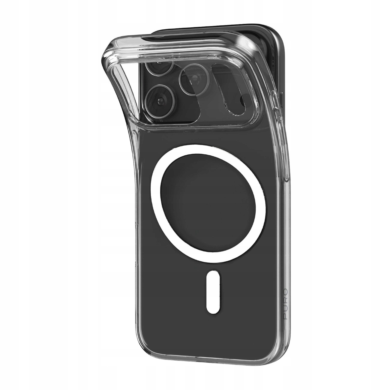 Pouzdro pro iPhone 17 Pro Max Puro 0.3 Mag Ultra-Slim MagSafe průhledné
