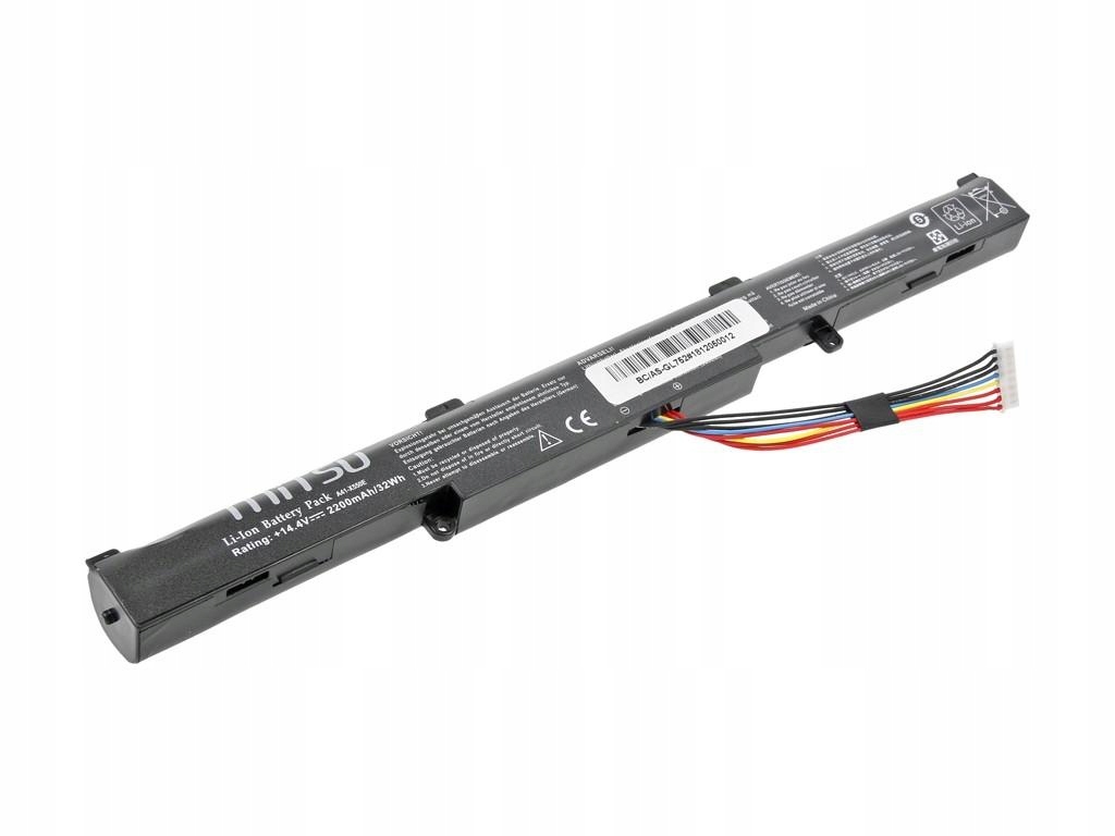 Bateria do Asus GL752VL, N552VX 2200 mAh 32 Wh 14.4 14.8 Volt
