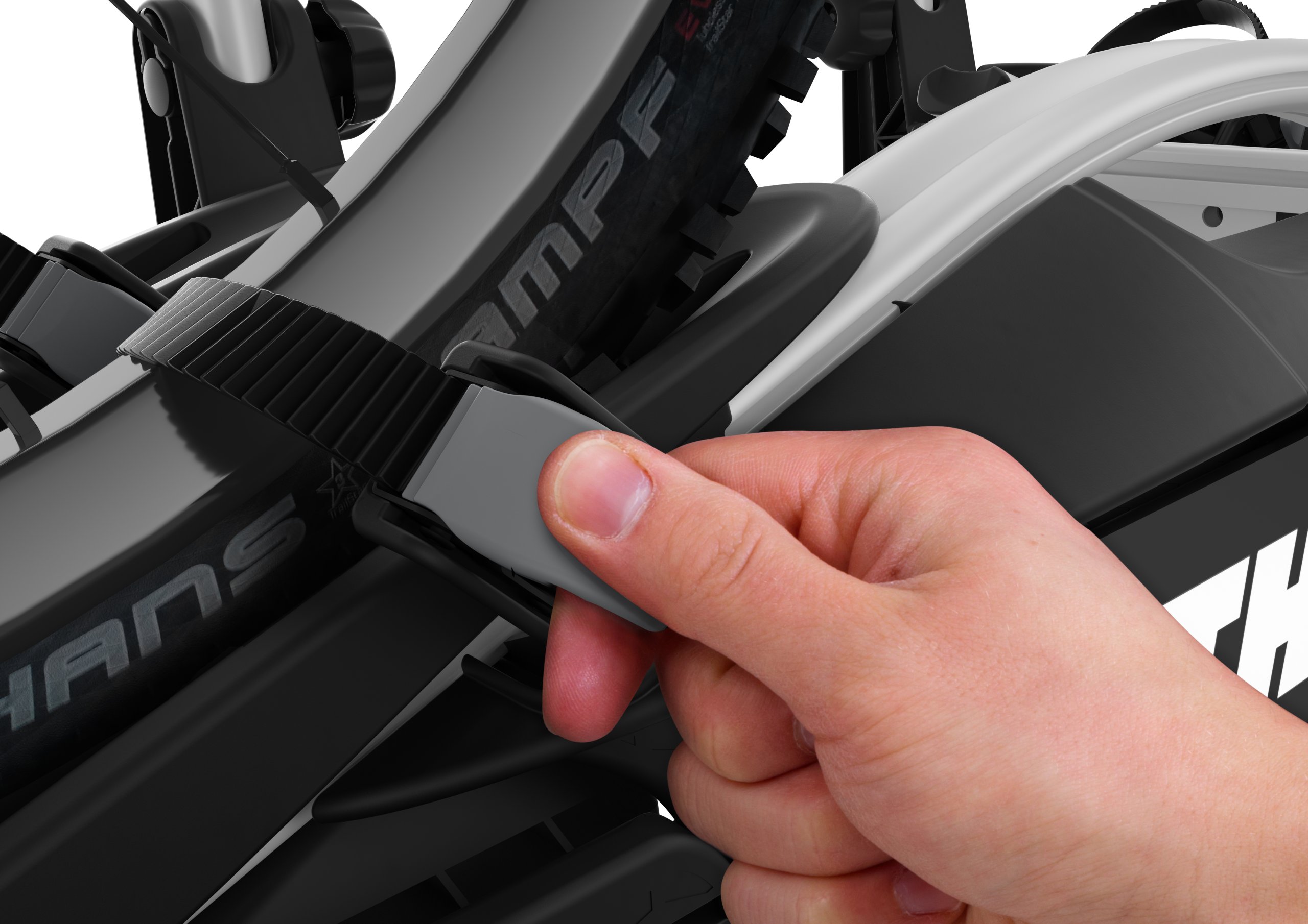 Bagażnik uchwyt rowerowy platforma rowerowa na hak 2 rowery THULE 924 13pin Szerokość produktu 103 cm