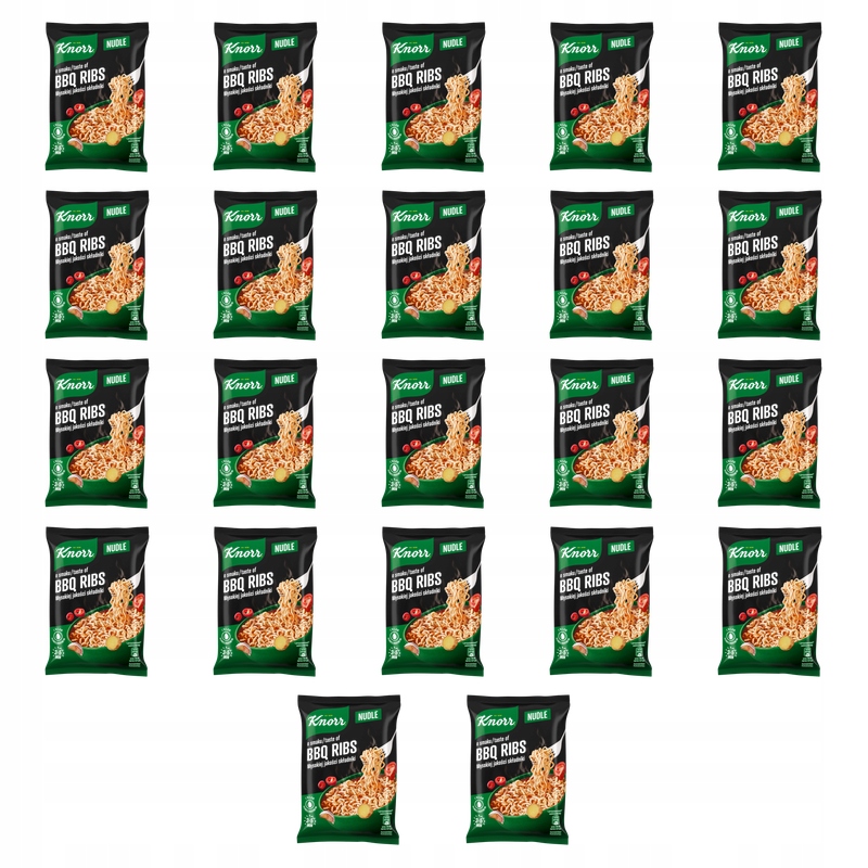 Knorr Bbq nudle 66g X22