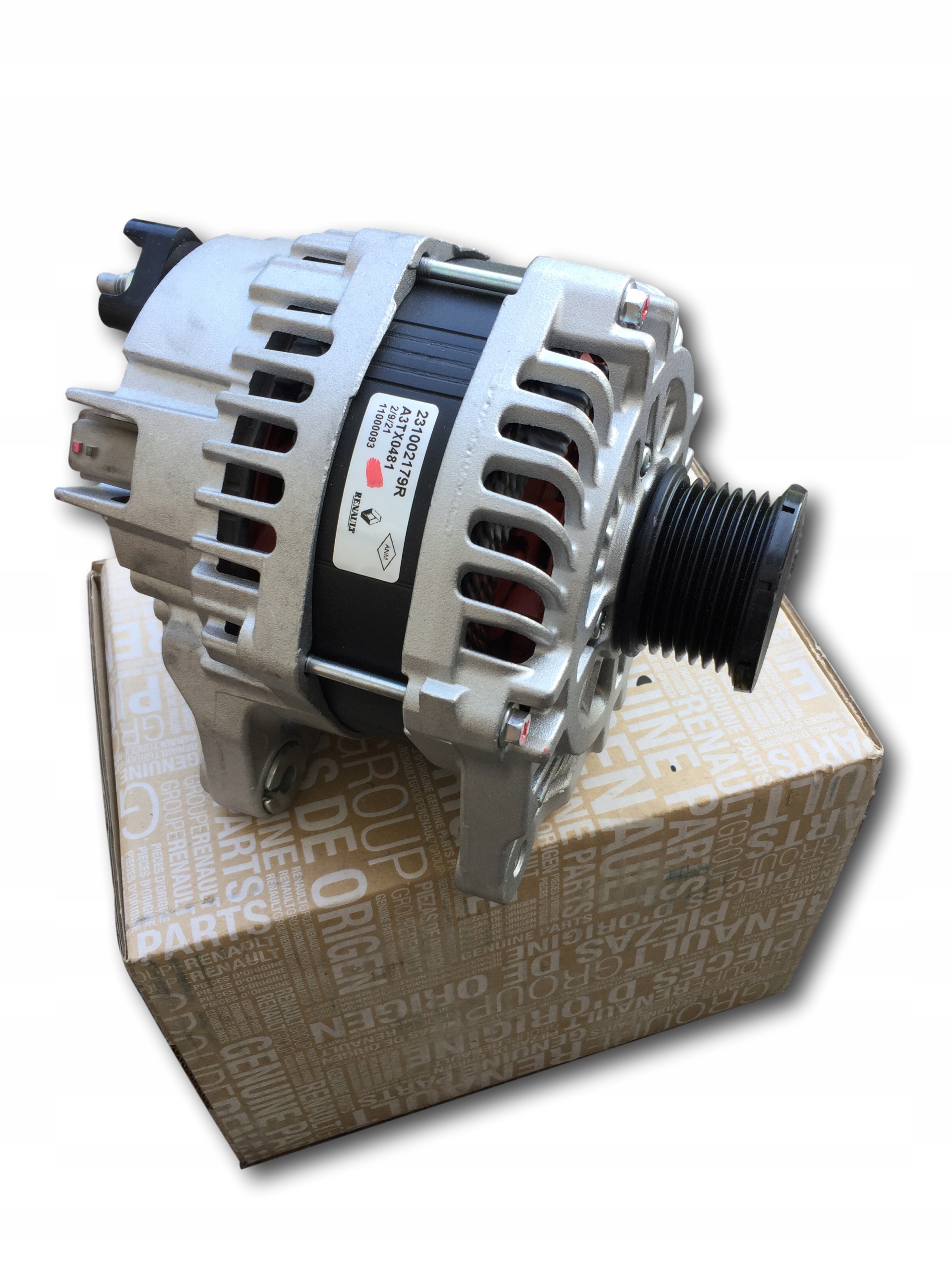 ALTERNATOR RENAULT MASTER III 2.3 DCI BI TURBO 231008137R NOWY ORYGINAŁ