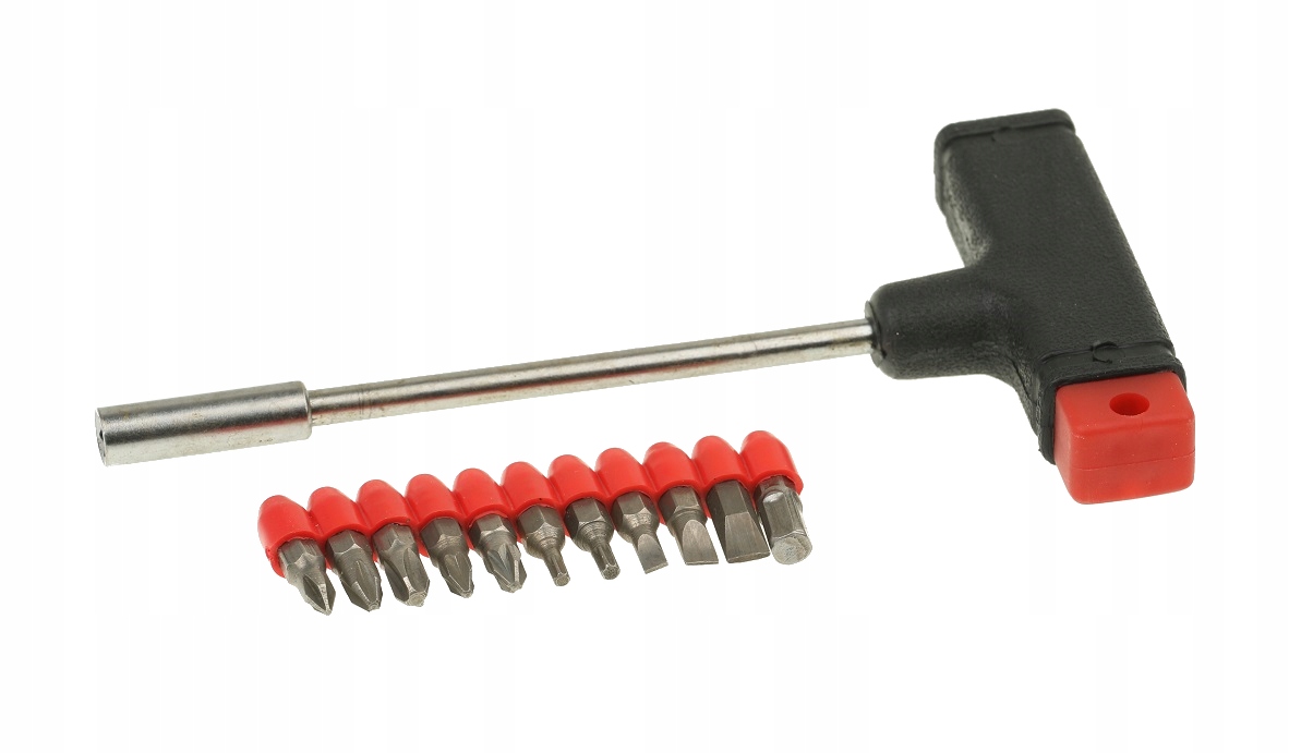 

Wkrętak Uchwyt "t" Groty 11 Końcówek