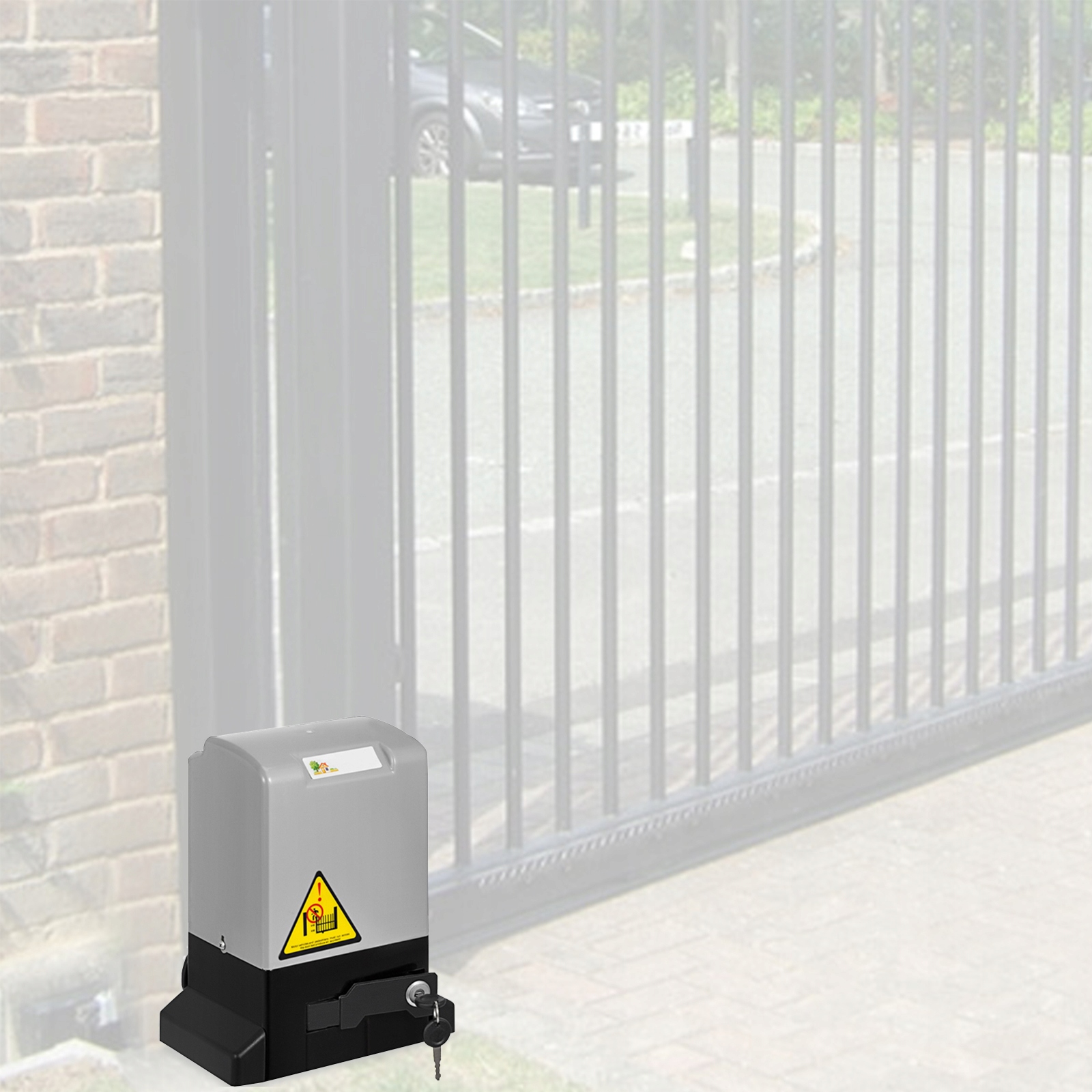 Automatyczne Otwieranie Bramy Przesuwnej 600KG Pilot zdalnego sterowania Maksymalna waga skrzydła 600 kg