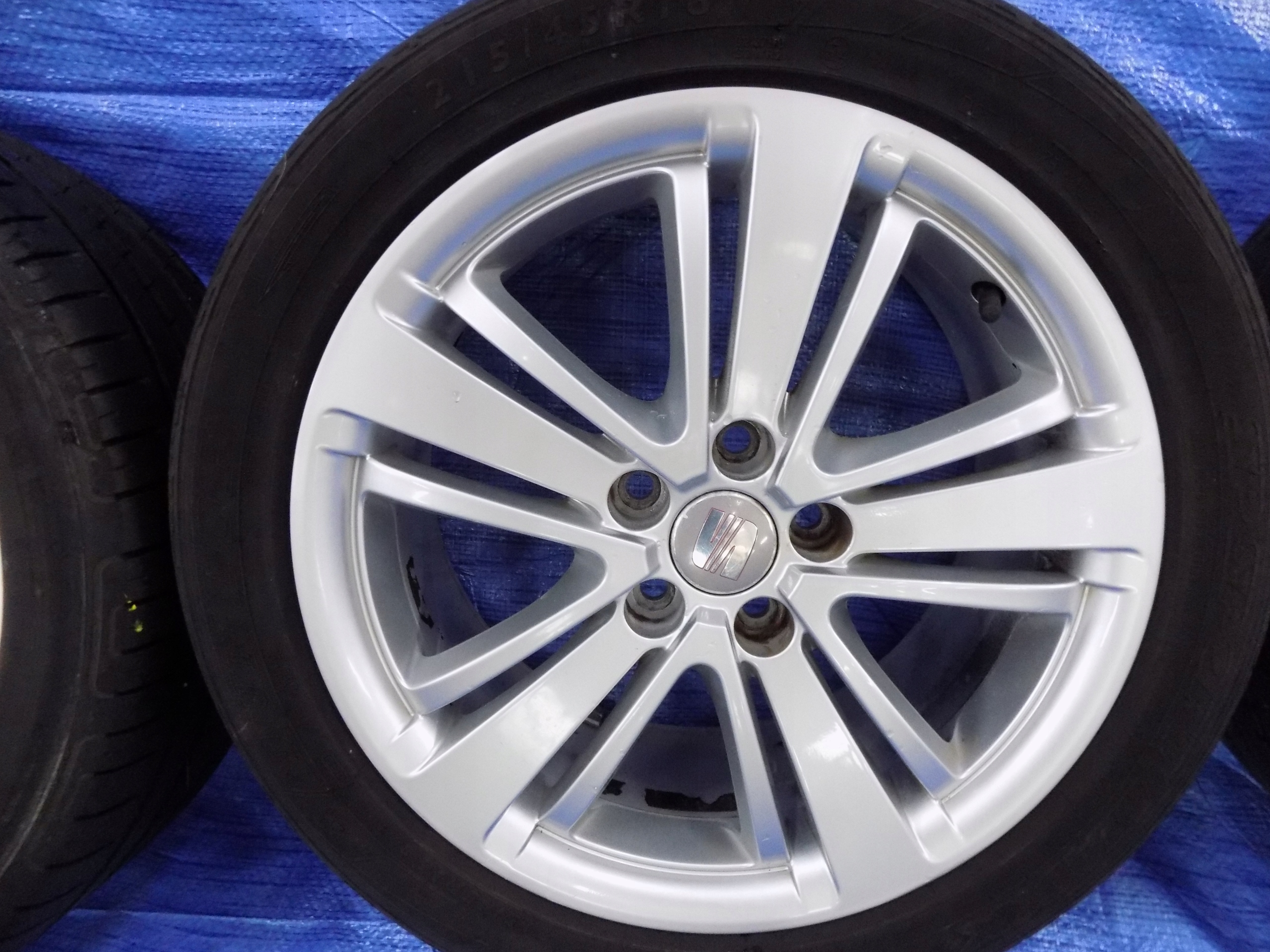wheels discs disc 215/45/R16 VW POLO 2G IBIZA