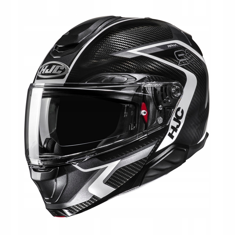 Motocyklová Prilba Hjc RPHA91 Carbon Lagos Black White (M)