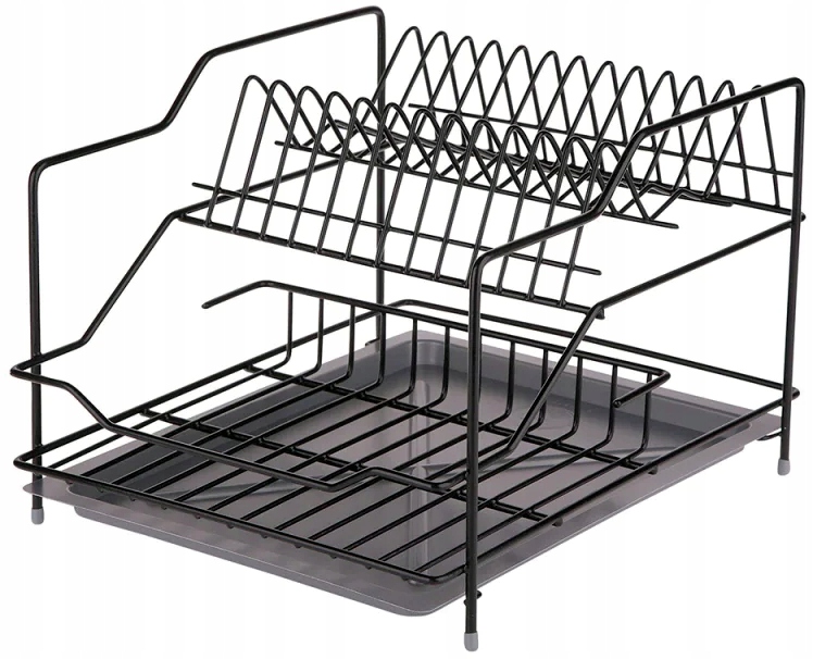 Metpol – Odkapávač na nádobí – dvouúrovňová – stojící – do skříňky – 30 cm