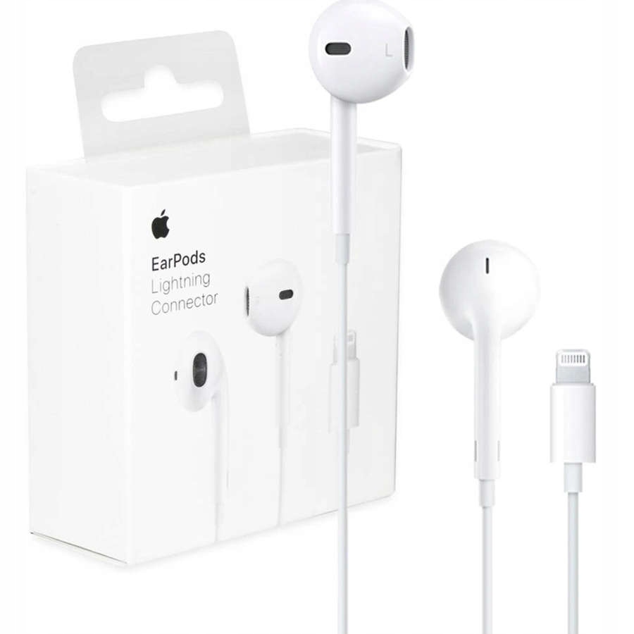 Słuchawki Apple Earpods Lightning MMTN2ZM/A Douszne iPhone 12 13 14 Pro