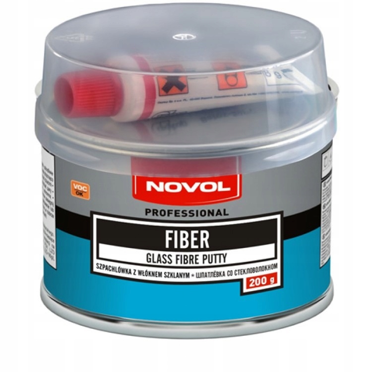 Novol Szpachlówka z włóknem szklanym Fiber 200g