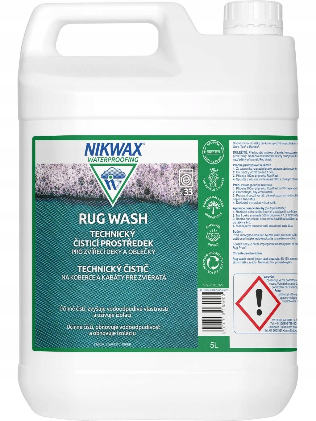Nikwax Rug Wash 5 litrů