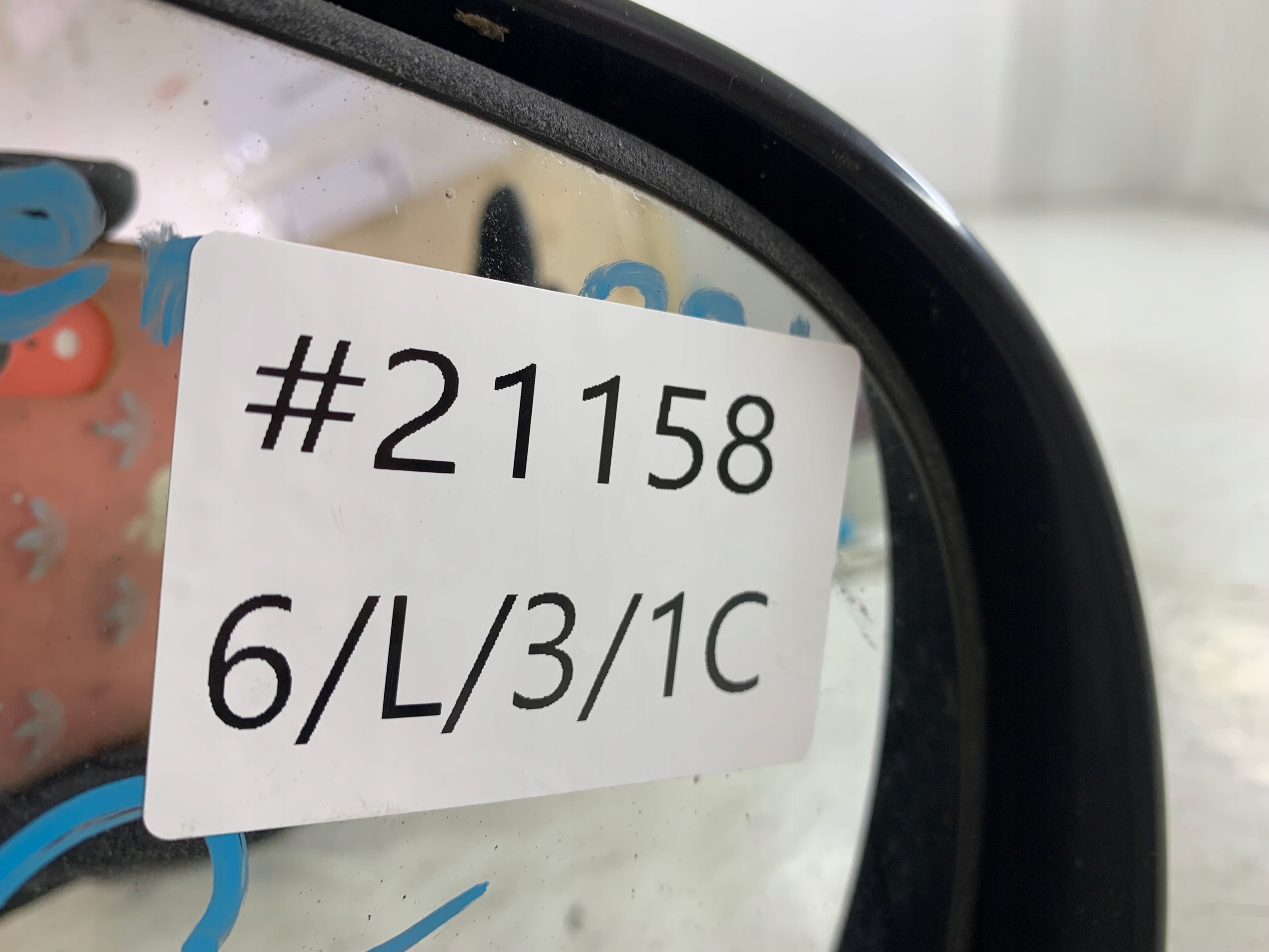 CHRYSLER VOYAGER III mirror right 7 PIN black,