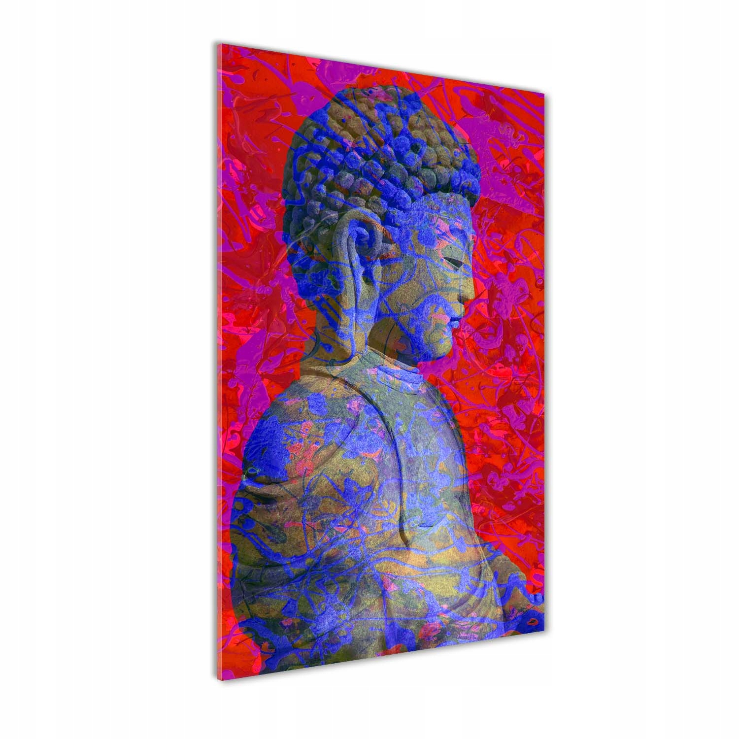 

Foto-obraz szklany pionowy Abstrakcja budda 60x120