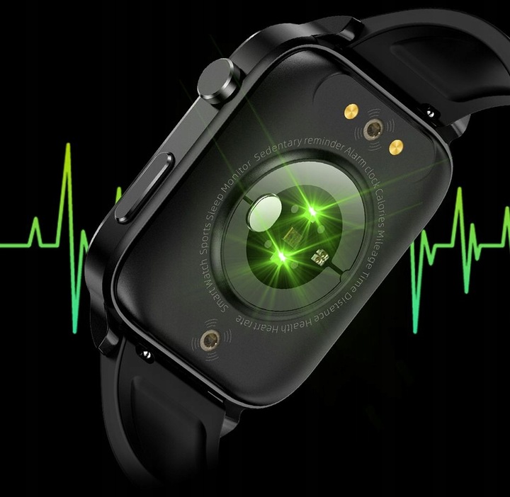 ZEGAREK KARDIOWATCH POMIAR CUKRU GLUKOZA LASER TER. CIŚNIENIOMIERZ POL MENU Kompatybilność systemowa Android iOS