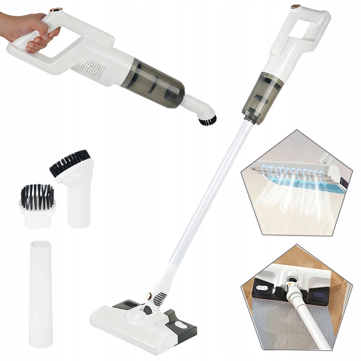 Odkurzacz Akumulatorowy 70 W/7000 Pa, Akumulatorowy Odkurzacz Ręczny