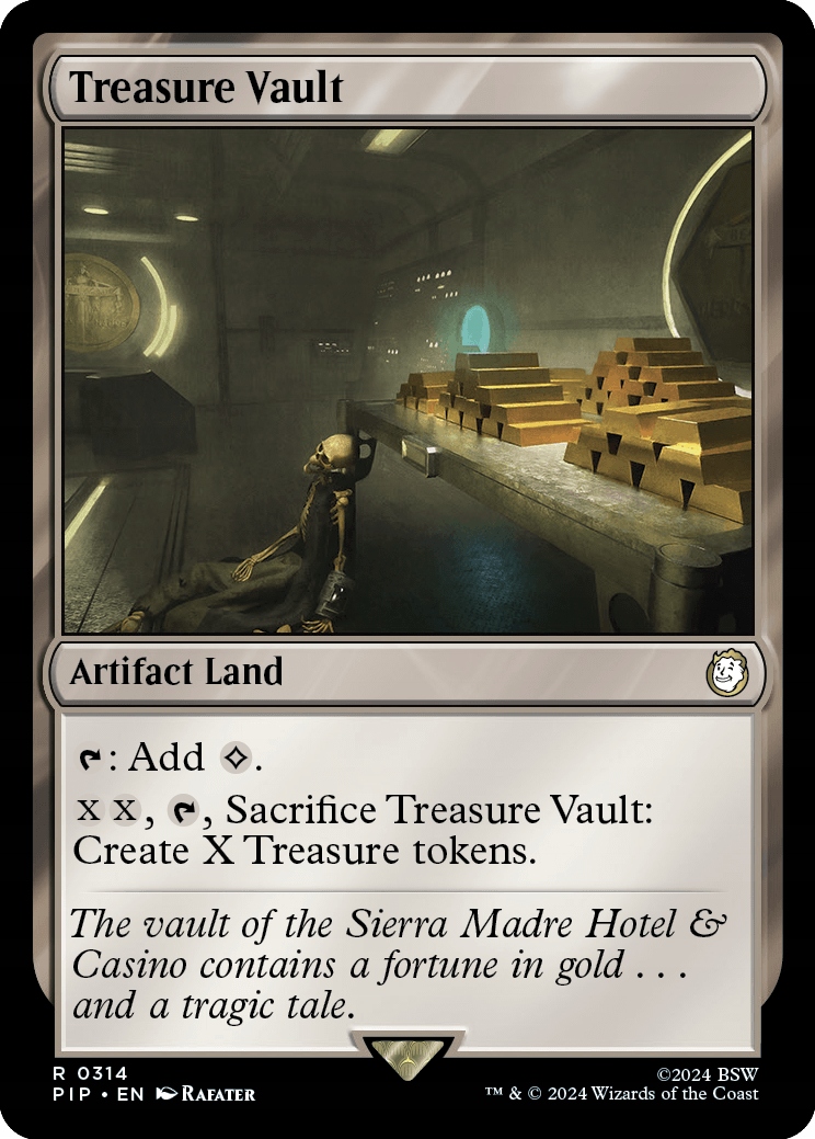 Mtg Treasure Vault Foil (r)