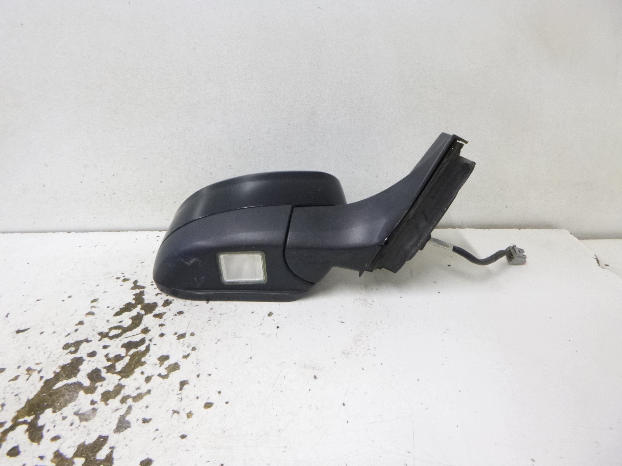 mirror right Ford Mondeo MK4 G6 black, 7 PIN electrics
