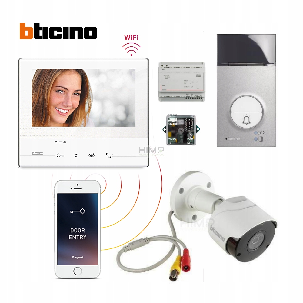 Videovrátnik s WiFi 300X13E FullHD Legrand