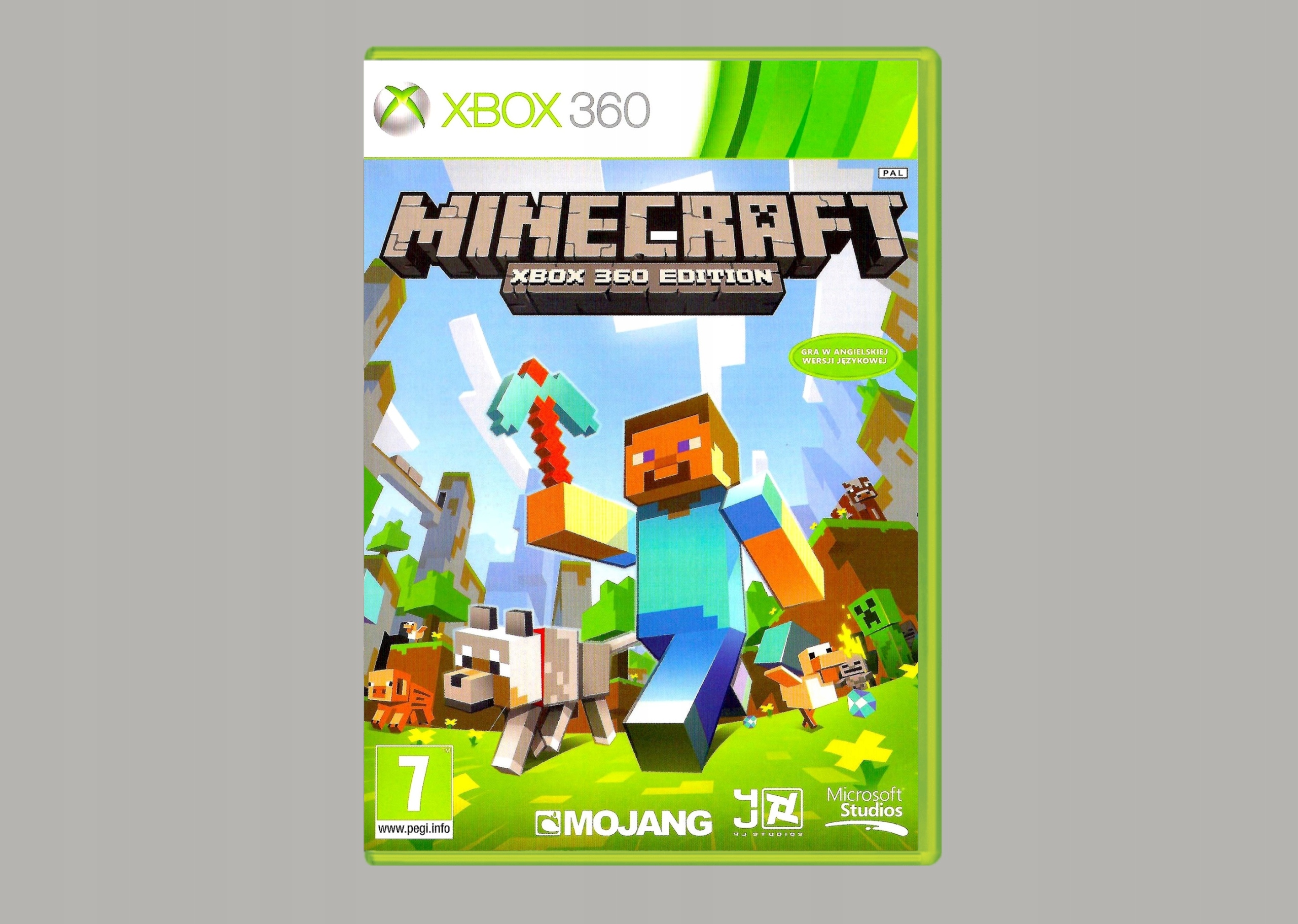 gra dla dzieci XBOX 360 MINECRAFT Polskie Wydanie UWOLNIJ ICH KREATYWNOŚĆ Tematyka przygodowe