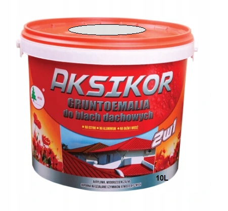 

Farba Dachowa Ocynk Aksikor Brązowy Ral 8017 10L