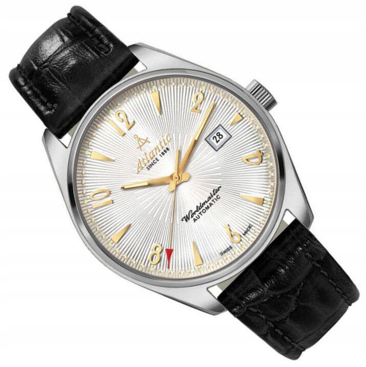Pánské Klasické Automatické Švýcarské Hodinky Atlantic 51752.41.25 G