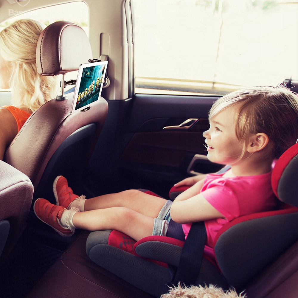BASEUS UCHWYT SAMOCHODOWY NA TABLET TELEFON ZAGŁÓWEK DO TYŁU SAMOCHODU AUTA Kod producenta SUHZ-01