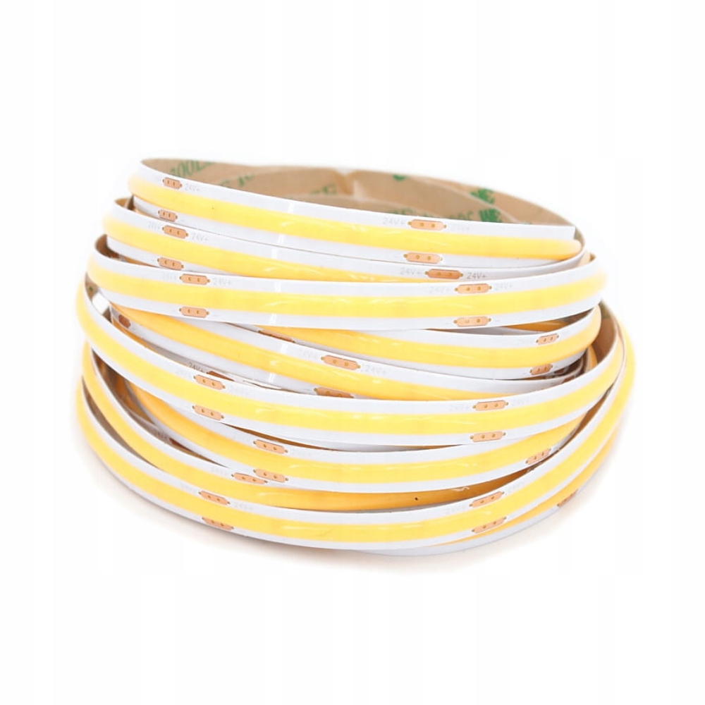 Taśma Led Cob 480D/m Biały Neutralny 24V 50m Cała Rolka