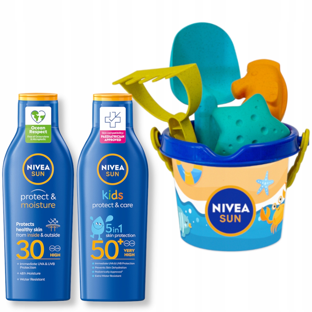 Nivea Sun Hydratační balzám Kids Balzám na slunce Spf 50 Hračky