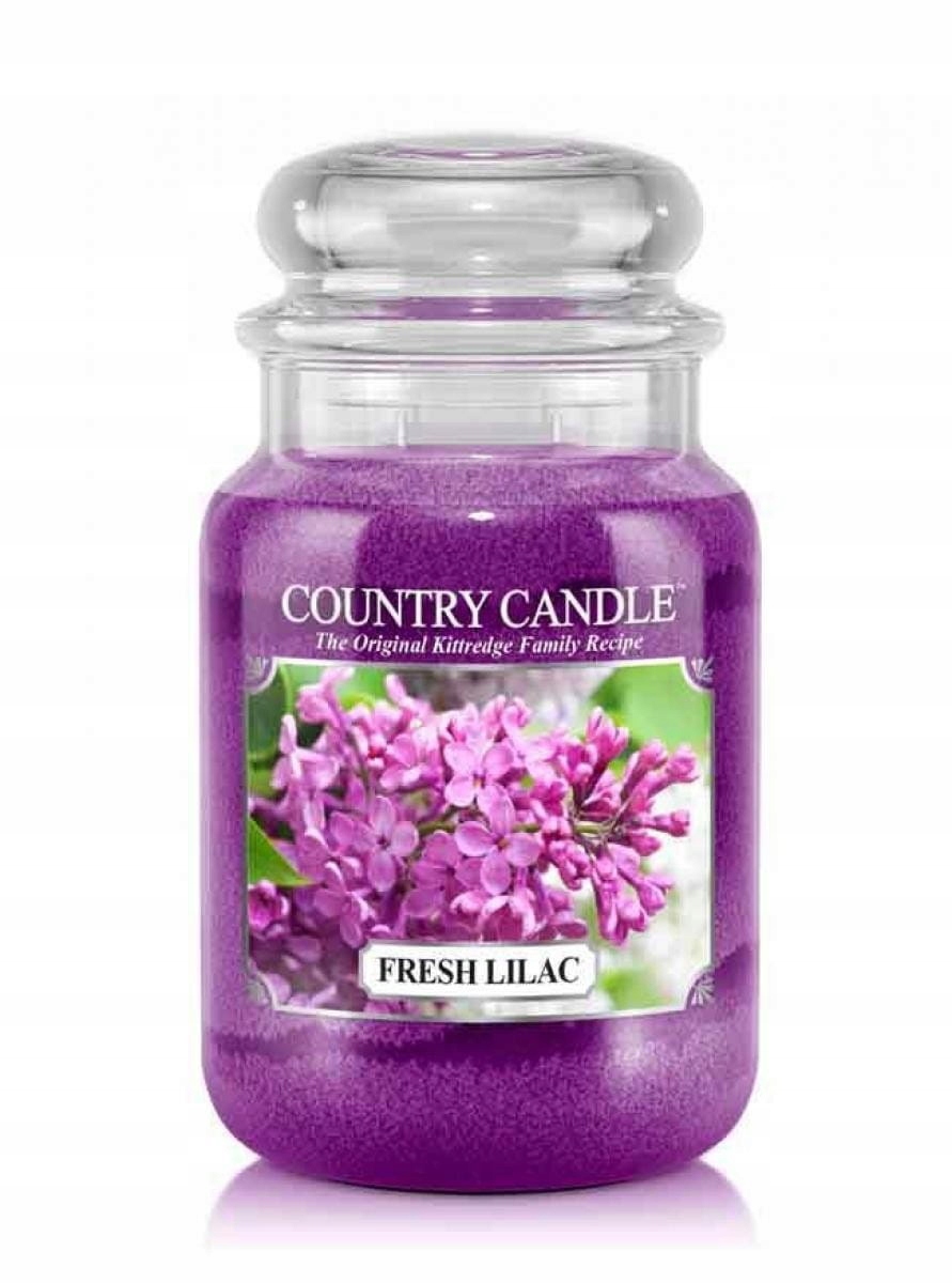 Tradiční parafínová svíčka Fresh Lilac Kringle Candle 1 ks