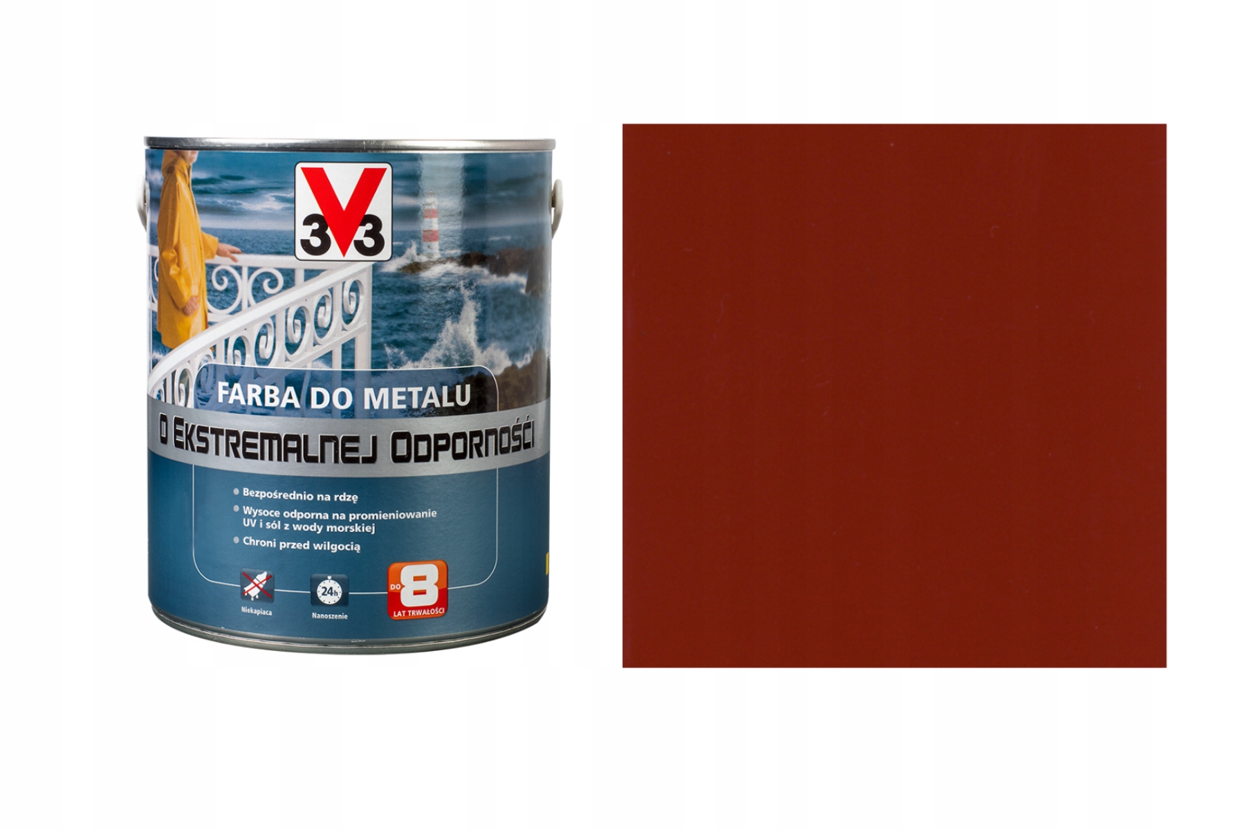 V33 Barva pro kov s extrémní odolností 2,5 l
