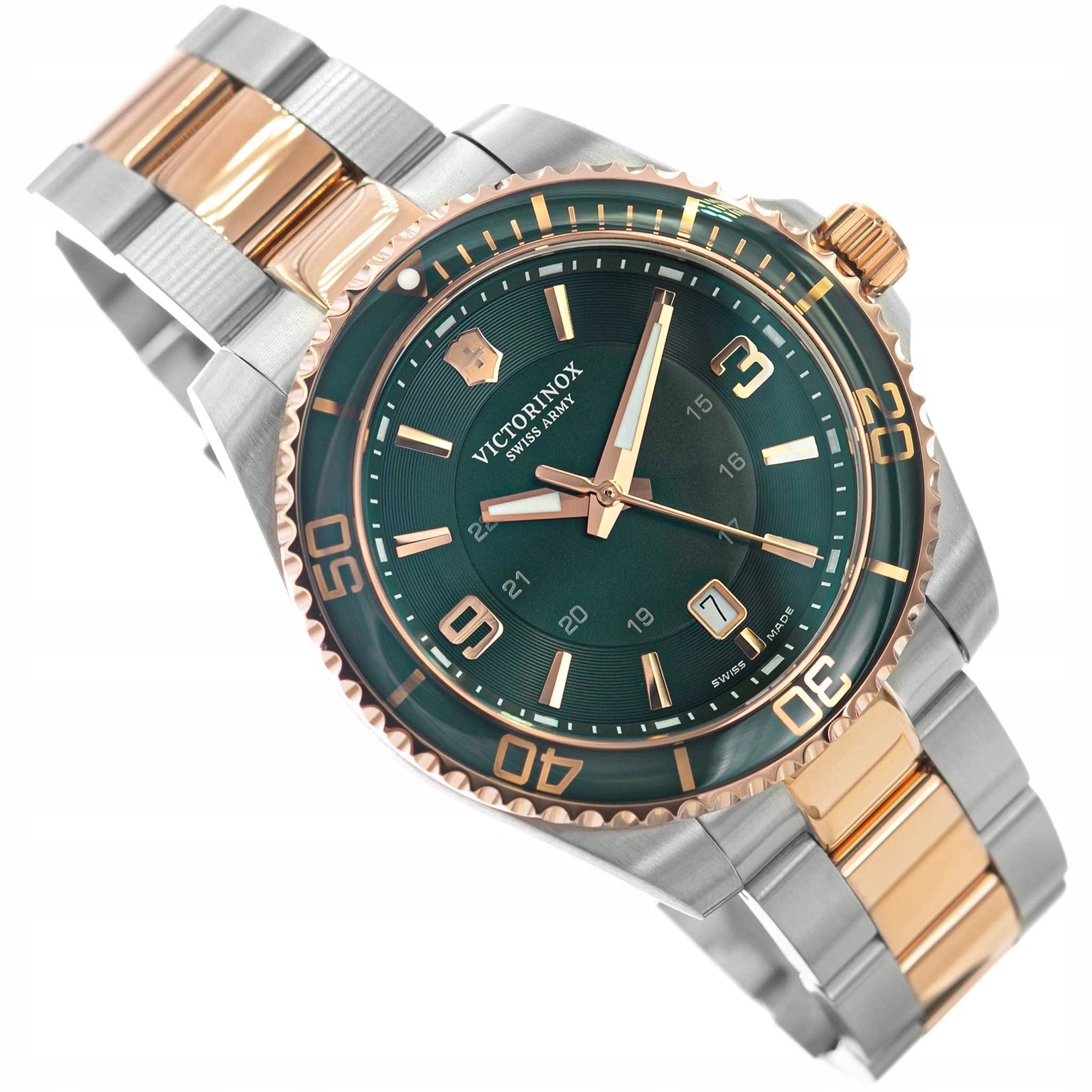 Pánské Hodinky Victorinox 242008 Maverick Na Švýcarském Náramku 100 M