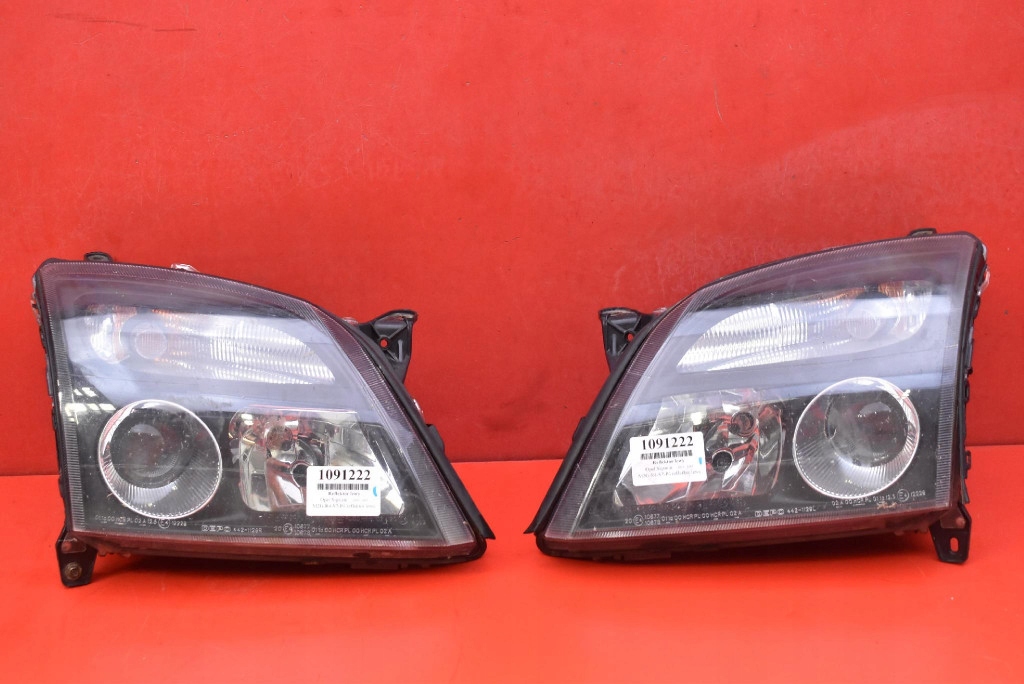 head lights front front KOMPLET lens EU OPEL SIGNUM C 03-05