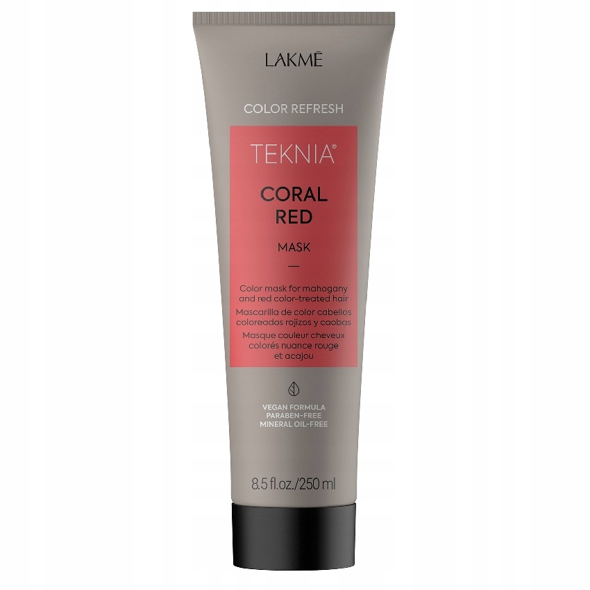 Lakme Teknia Coral maska pro zrzavé a mahagonové vlasy, 250 ml