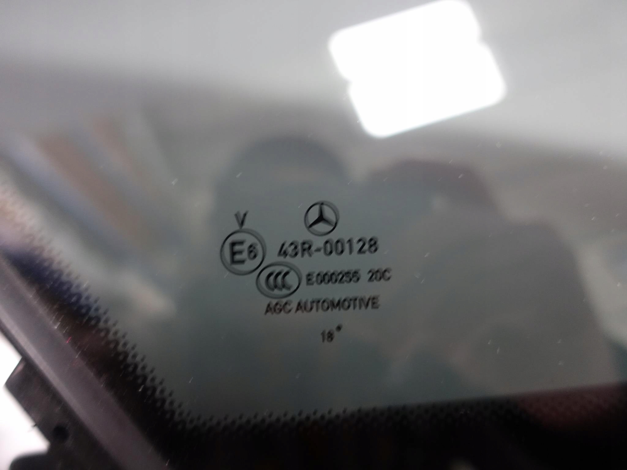 MERCEDES E COUPE C238 window bodywork left rear part