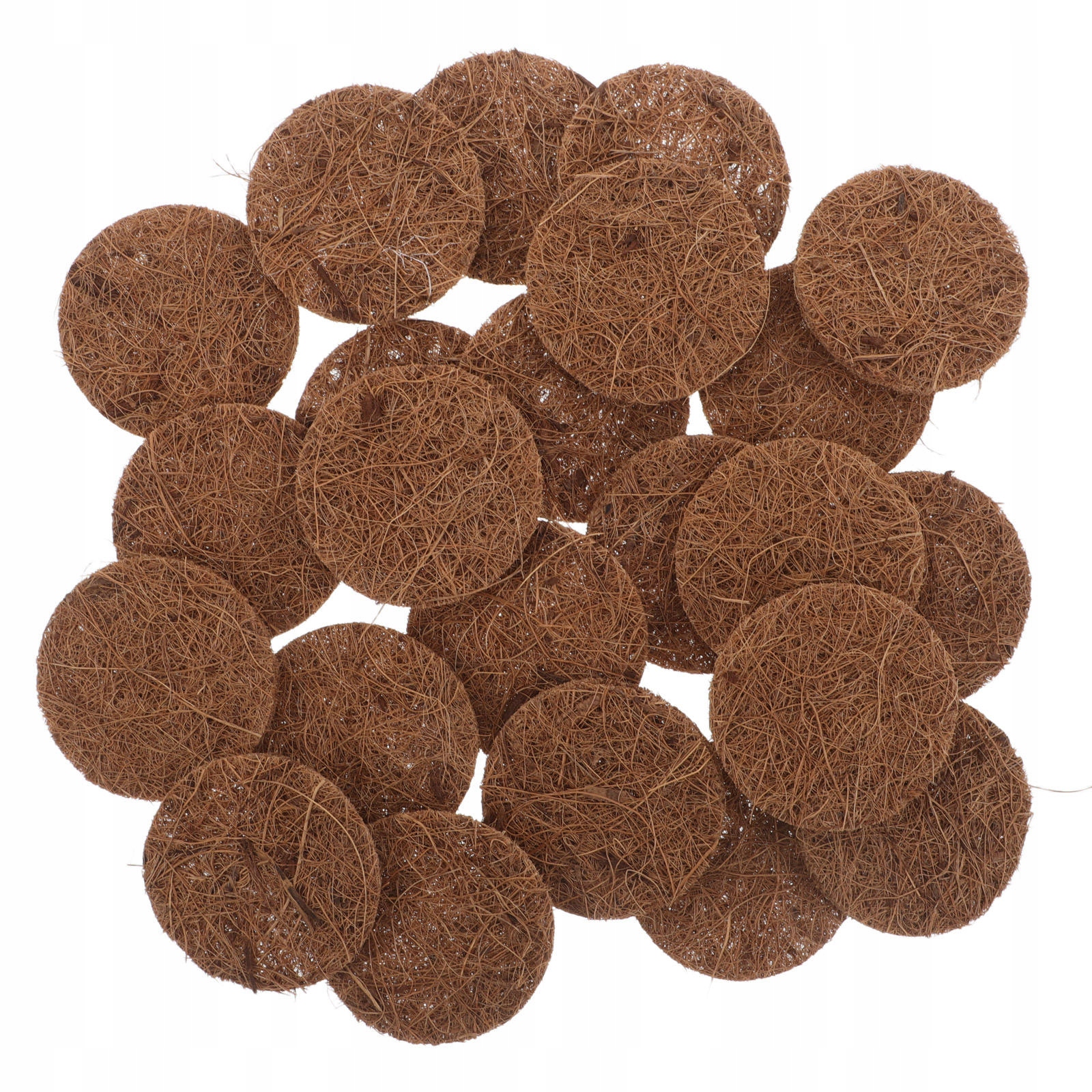 100 SZTUK WKŁADEK KOKOSOWYCH DO GOŁĘBNIKÓW / GNIAZD DLA GOŁĘBI