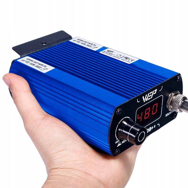 Stacja lutownicza HOTAIR WEP 948DB+II 75W T12 +MATA PASTA Model SET1434